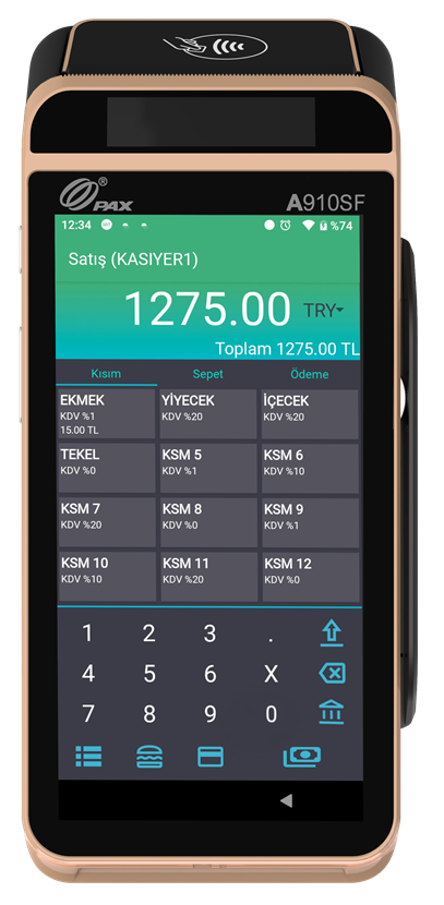 iKasa | PAX A910SF