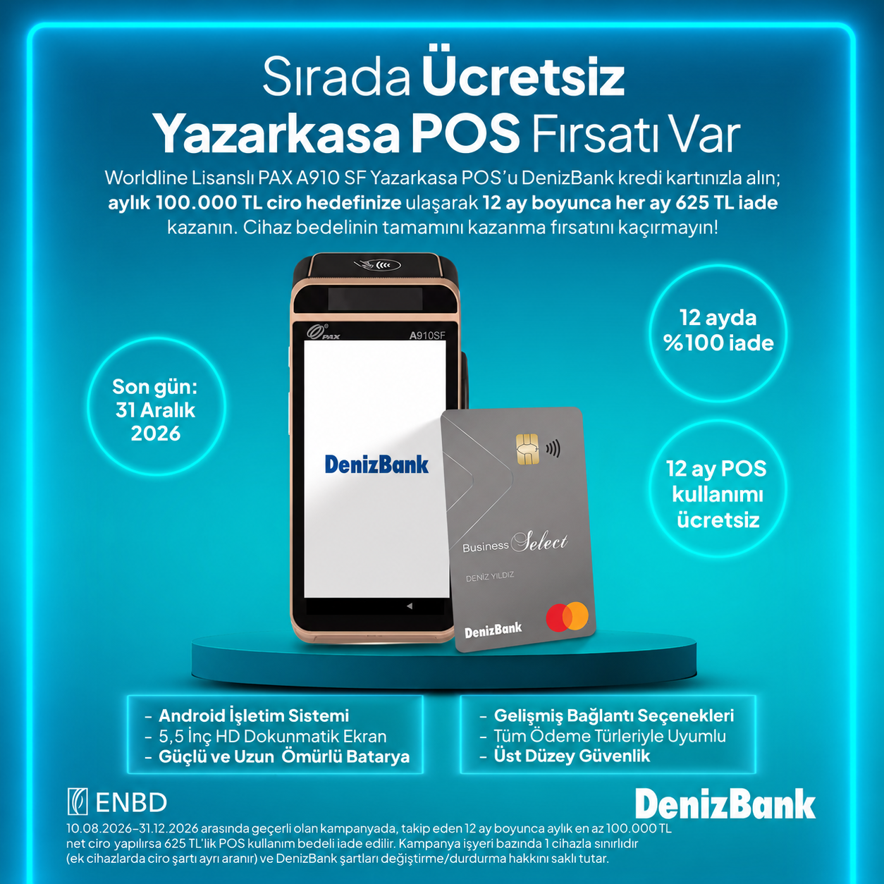 iKasa | A910SF Android YazarkasaPOS Broşürü
