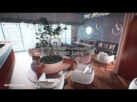 Güncel Arayüz: A910SF Android YazarkasaPOS – Kredi Kartı ile Satış